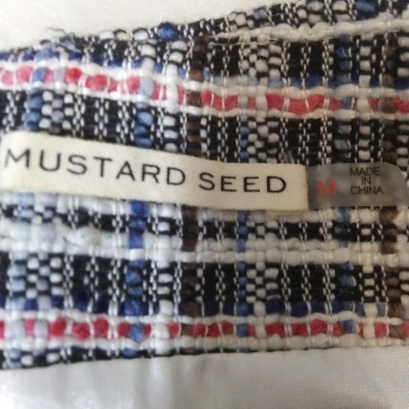 Mustard Seed Gray Lined Dress Shorts - Picture 3 of 4